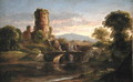 Castle and River - Thomas Cole