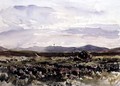 On the Hills, Dolwyddelan, North Wales - Thomas Collier