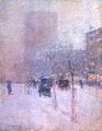 Late Afternoon, New York, Winter, 1900 - Childe Hassam