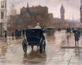 Columbus Avenue, Rainy Day, 1885 - Childe Hassam
