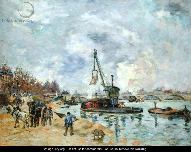 At the Quay de Bercy in Paris, 1874 - Armand Guillaumin