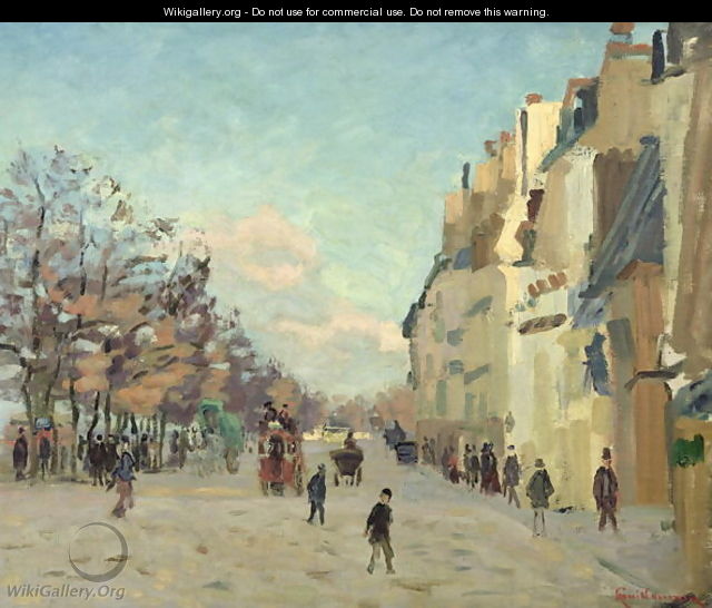 Paris, Quai de Bercy, Snow Effect, c.1873-74 - Armand Guillaumin