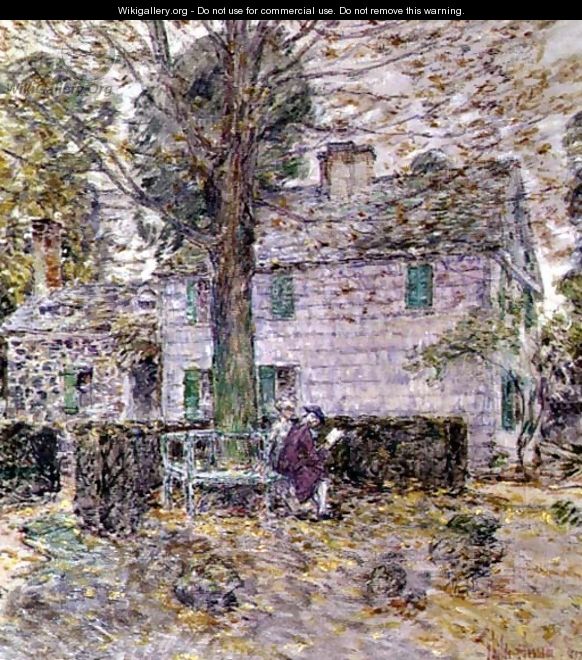 Indian Summer in Colonial Days, 1899 - Childe Hassam