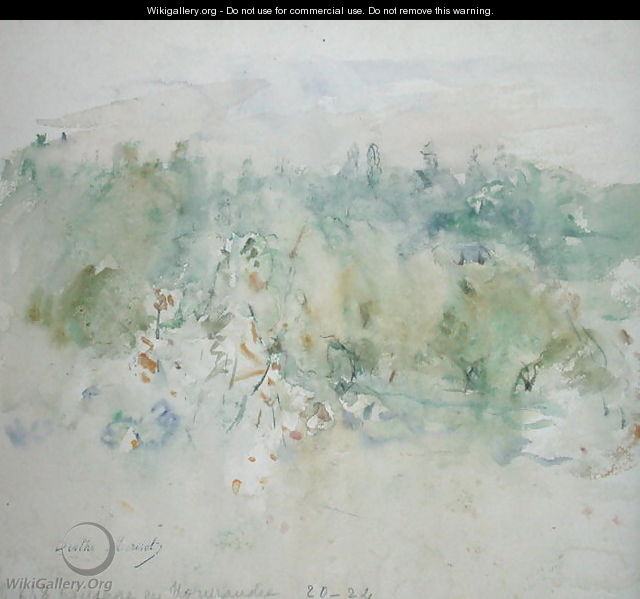 Normandy Landscape 1880 - Berthe Morisot