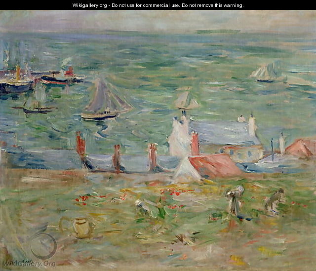 The Port of Gorey on Jersey, 1886 - Berthe Morisot