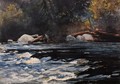 The Rapids, Husdon River, Adirondacks - Winslow Homer