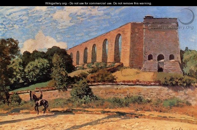 Aqueduct at Marly - Alfred Sisley
