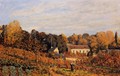 Kitchen Garden at Louveciennes - Alfred Sisley