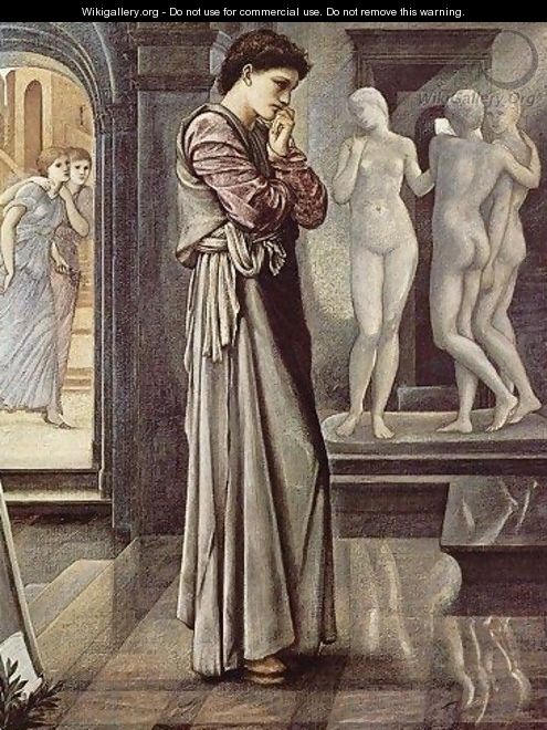 Pygmalion and the Image I: The Heart Desires - Sir Edward Coley Burne-Jones