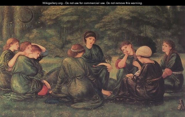Green Summer - Sir Edward Coley Burne-Jones