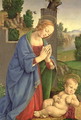 The Virgin Adoring the Child 1490-1500 - Lorenzo di Credi