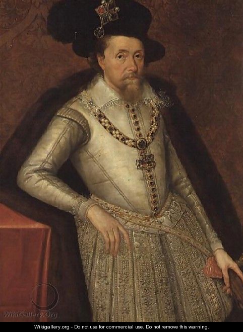 James I of England, and VI of Scotland - John de, the Elder Critz