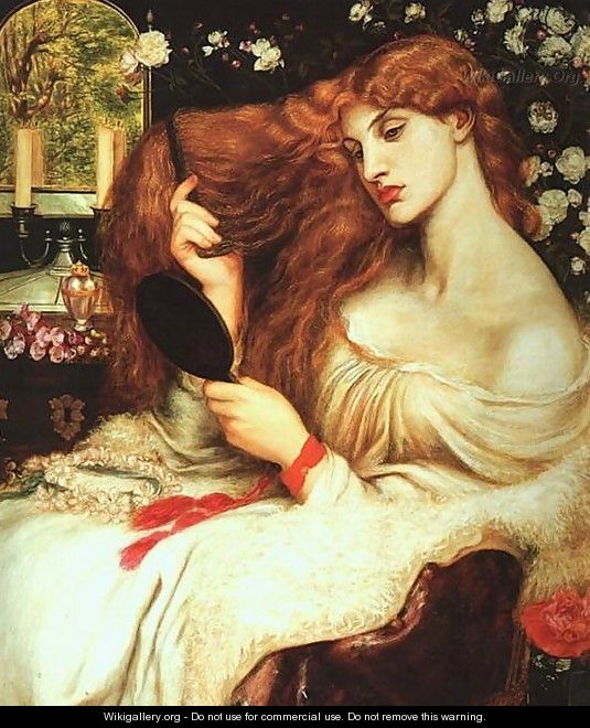 Lady Lilith - Dante Gabriel Rossetti