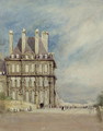 Pavillon de Flore, Tuileries, Paris - David Cox