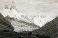 Between Chamonix and Martigny, 1776 - John Robert Cozens