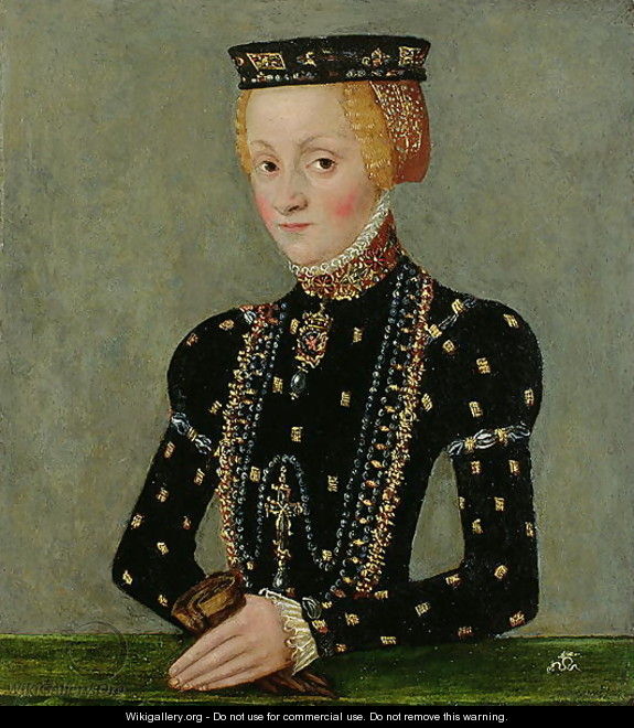 Katarzyna Jagiellonka of Poland c.1553-56 - Lucas The Younger Cranach
