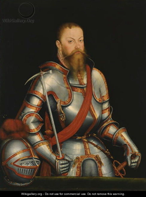 Elector Moritz von Sachsen 1578 - Lucas The Younger Cranach
