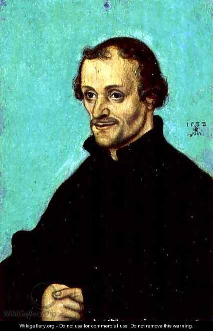 P. Schwartzerd (Melanchthon, in Greek) (1497-1560) - Lucas (studio of) Cranach