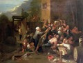 A Fight Outside a Tavern - Joos van Craesbeeck