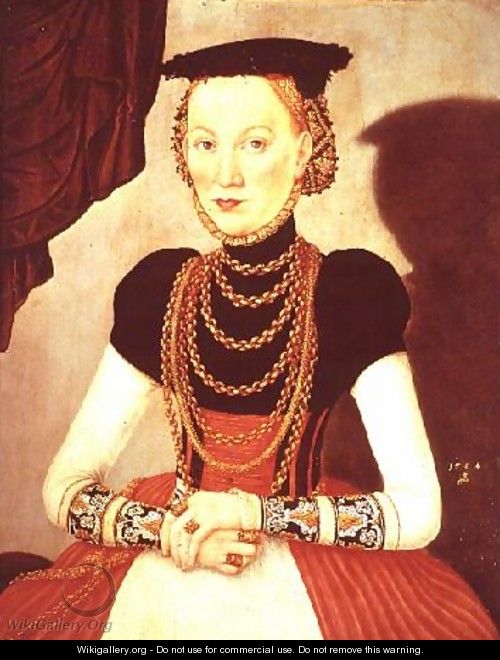 Portrait of a woman, 1564 - Lucas The Younger Cranach