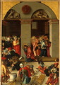 The Casting out of the Moneylenders from the Temple - Lucas The Younger Cranach