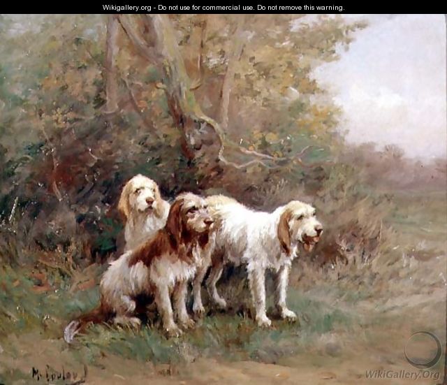 Otterhounds in a Landscape - Martin Coulaud