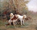 Otterhounds in a Landscape - Martin Coulaud