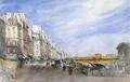 Pont Neuf from the Quai de L'Ecole, Paris - David Cox