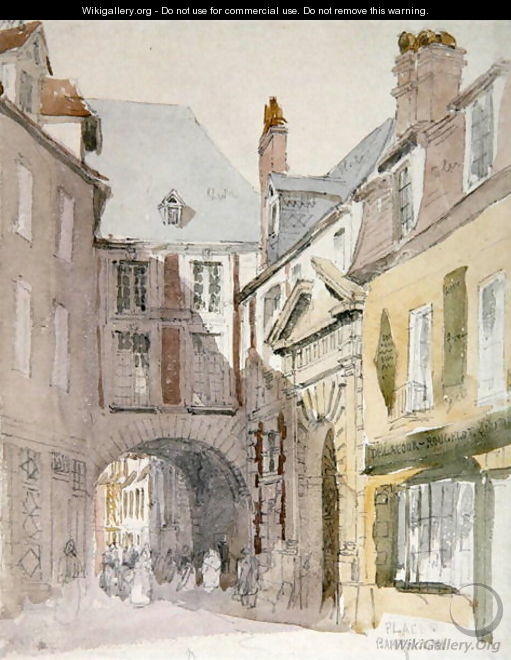 Place Barthelme, Paris, c.1829 - David Cox