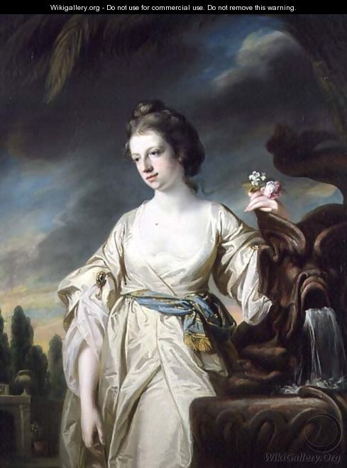Portrait of Mrs Richard Miles - Francis Cotes