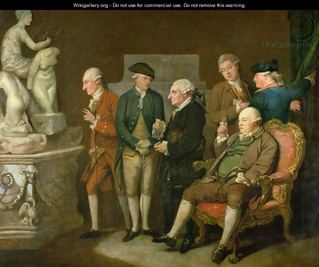 Group of Connoisseurs - Richard Cosway