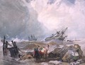 The wreck of the Houghton Hall pictures - John Sell Cotman