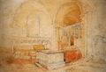 Interior of Norwich Cathedral 2 - John Sell Cotman