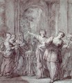 Santa Bibiana Refusing to Worship Pagan Gods, c.1624 - Pietro Da Cortona (Barrettini)