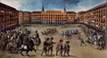 Parade in the Plaza Mayor, Madrid - Juan De La Corte