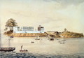 Bance Island, River Sierra Leone, Coast of Africa, Perspective Point at 1, c.1805 -  Corry