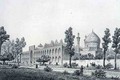 Madrasa-yi Masjid-i Shah Sultan Hussein, in Isfahan, from Voyage Pittoresque