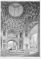 Pavilion of the Eight Paradises, in Isfahan, from Voyage Pittoresque' of Persia 2 - Pascal Xavier (after) Coste