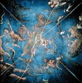 Signs of the Zodiac, detail from the ceiling of the Sala dello Zodiaco, 1579 - Lorenzo the Younger (Mantovano) Costa