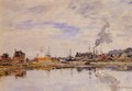 La retenue a Trouville - Eugène Boudin