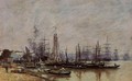 Bordeaux, the Port II - Eugène Boudin