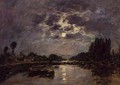 The Effect of Moonlight - Eugène Boudin