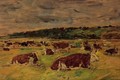 Cows in the Pasture I - Eugène Boudin