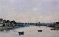 The Banks of the Touques - Eugène Boudin