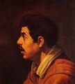 Head of a Young Man in Profile - Diego Rodriguez de Silva y Velazquez