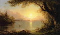 Lake Scene - Frederic Edwin Church