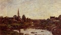 Village in Brittany - Eugène Boudin