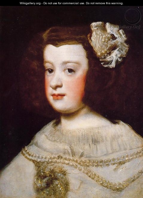 Infanta Maria Teresa - Diego Rodriguez de Silva y Velazquez