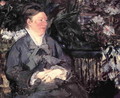 Madame Manet in the Conservatory - Edouard Manet