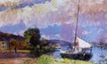 The Banks of the Seine: Caumont in Summer - Albert Lebourg